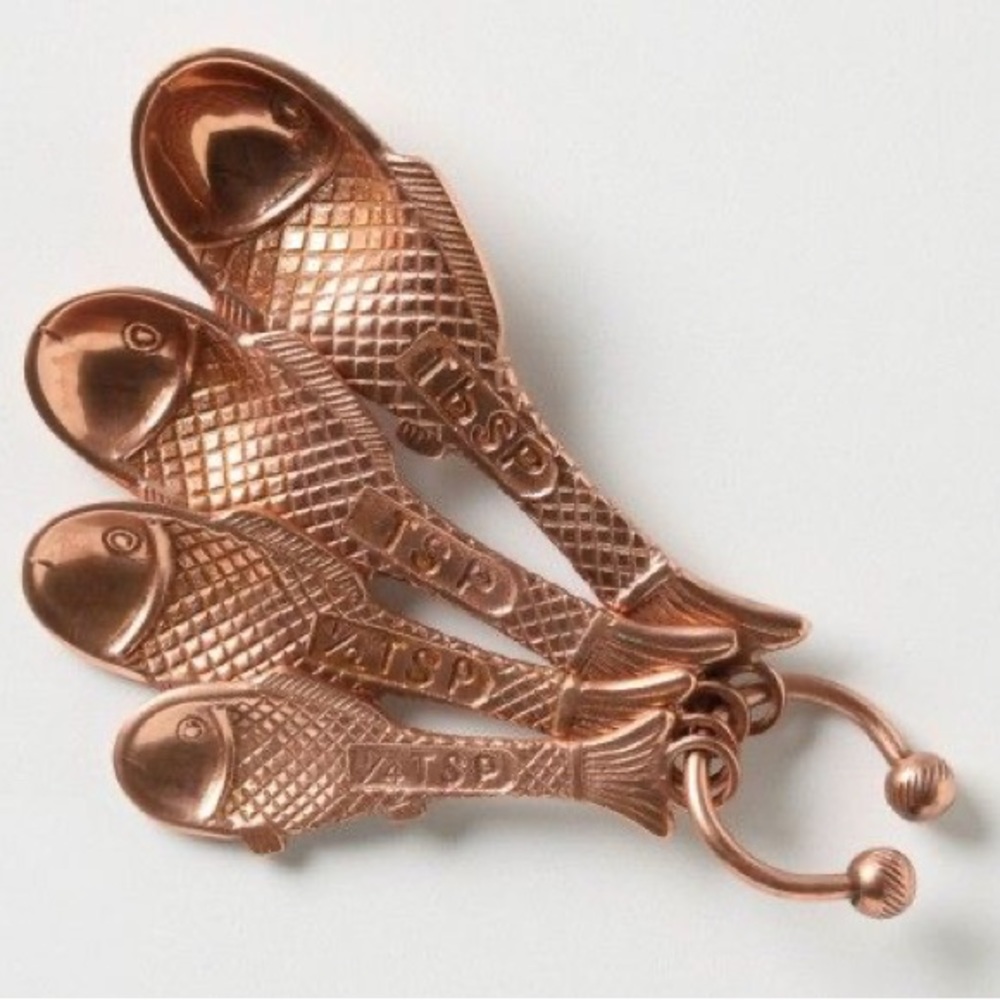 SOLD Anthropologie Fish Measuring Spoons